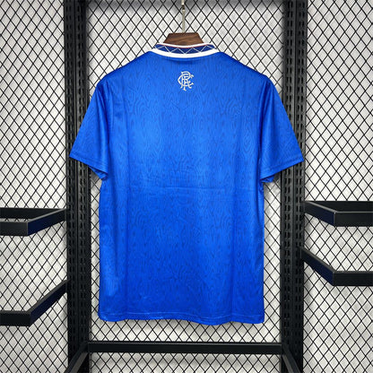 Retro Rangers Home Kit 1990 1992 Football Jersey
