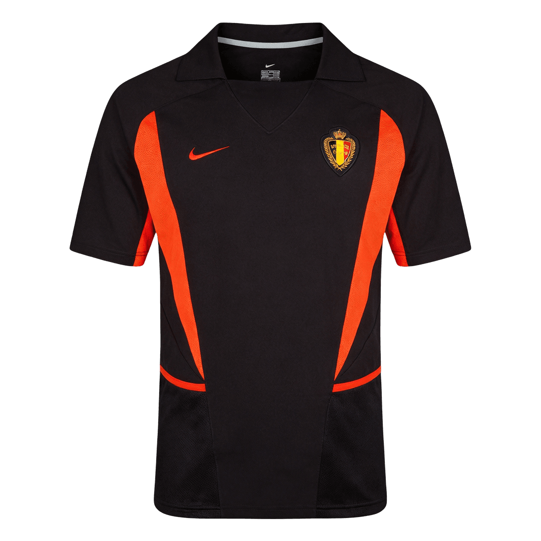 Retro 2002 Mens Belgium World Cup Away Jersey