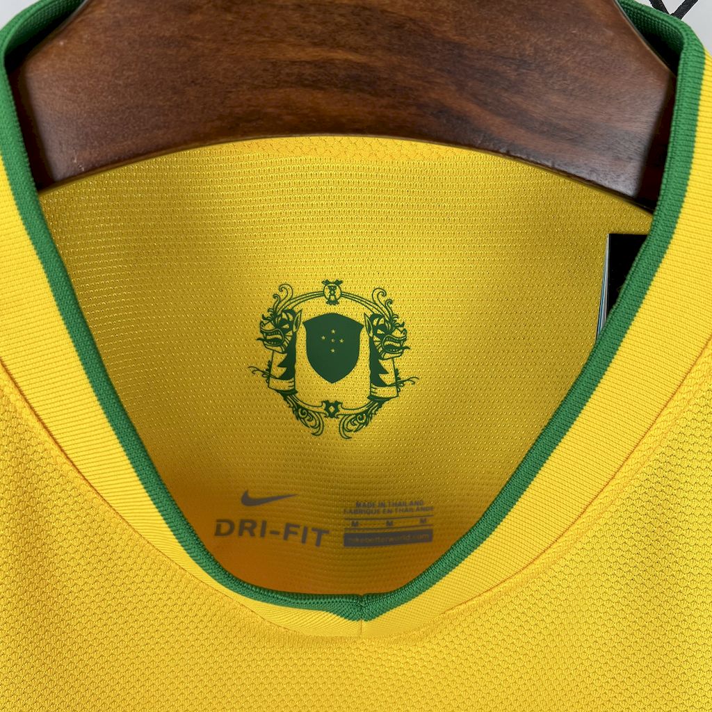 Retro Brazil Jersey 2012 Home Football Kit Soccer Jersey