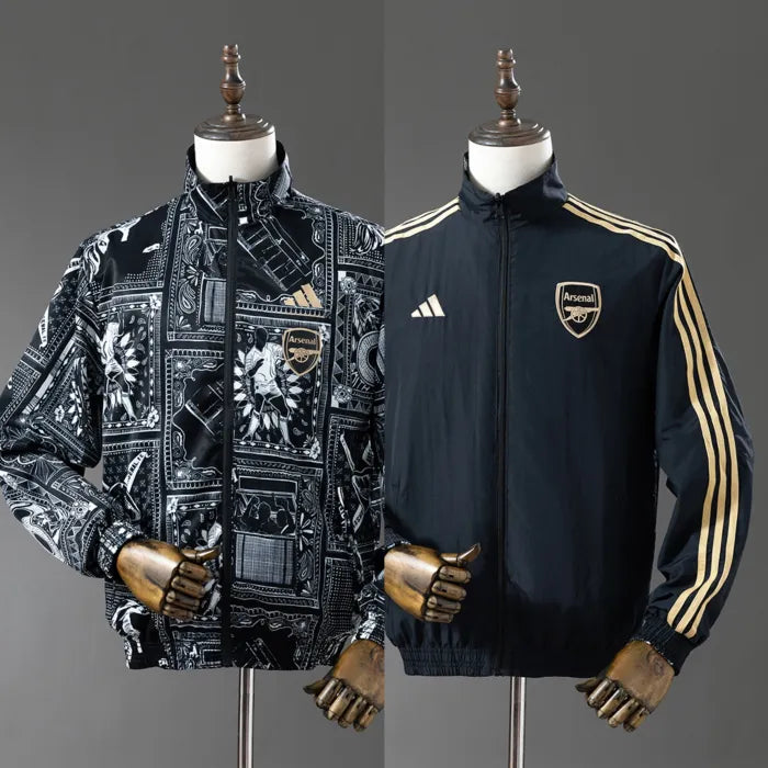 Arsenal Windbreaker 2025/26 Reversible Football Kit