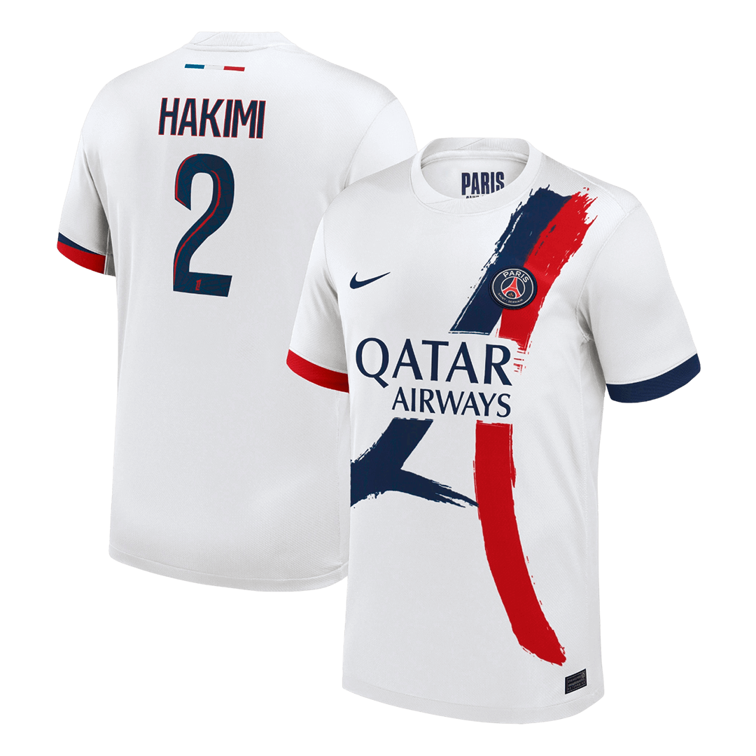 HAKIMI #2 Mens PSG Away Jersey 2025/26 - Player Version (Slim Fit)