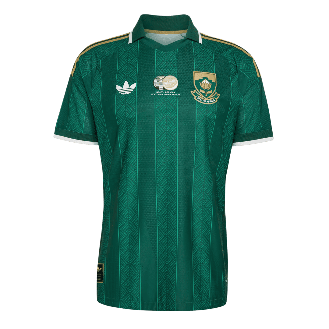 Mens South Africa World Cup Away Jersey 2026 - Player Version (Slim Fit)