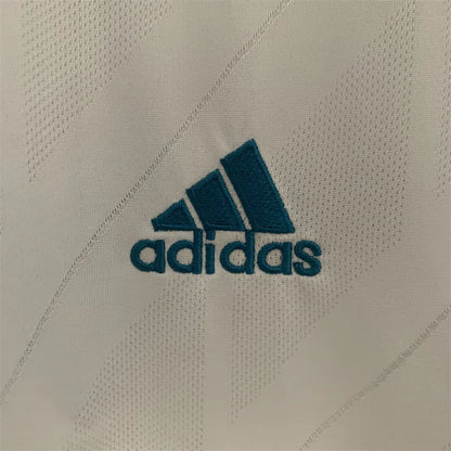 Retro Real Madrid Home Kit 17/18 Long Sleeves football Jersey
