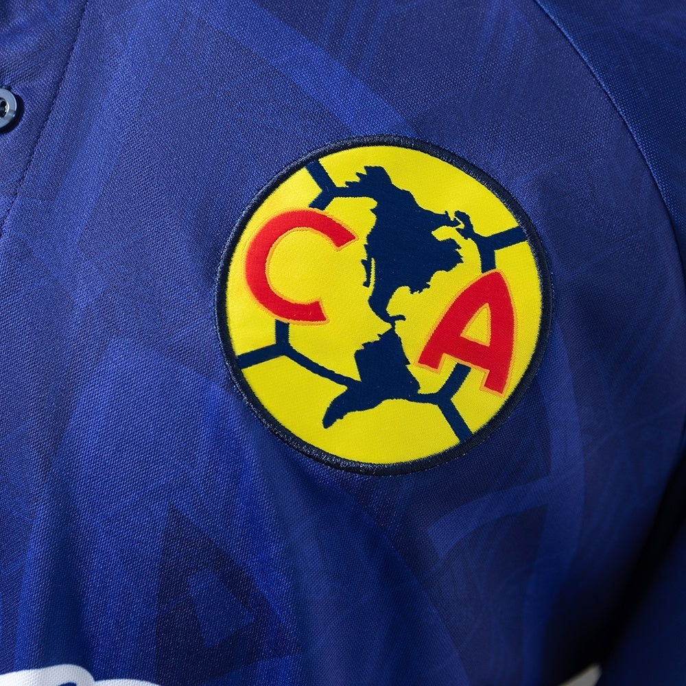 Club America Away Jersey 1997-1998 Retro Football Kit Long Sleeves Soccer Shirt