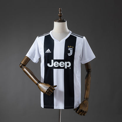 Juventus Home Jersey 2018-19 Retro Football Kit Soccer Shirt