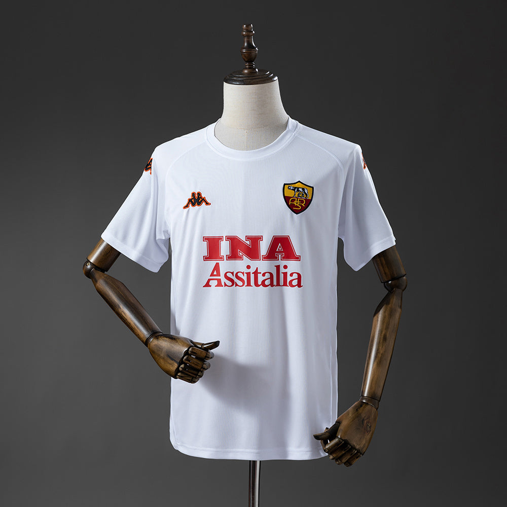 Rome Jersey 2000-01 Away Retro Football Kit