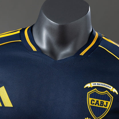 Boca Juniors Jersey 25/26 Home Long Sleeves Football Kit Player Version