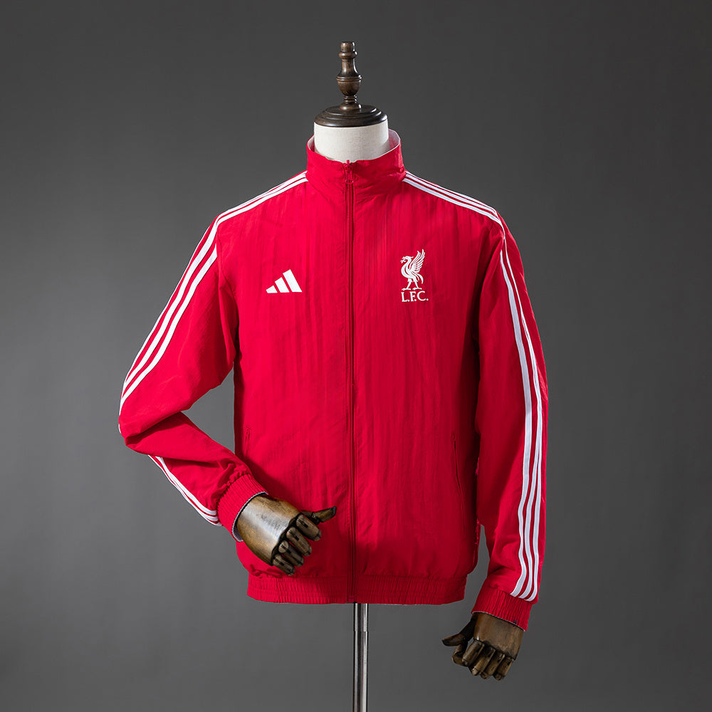 Liverpool Reversible Windbreaker 2025/26 Football Soccer Jacket
