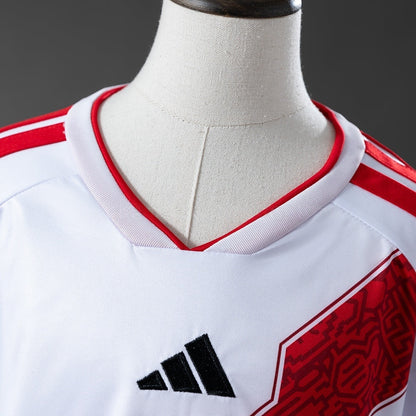 Kids Peru Home Jersey 2026 Football Kit Soccer Shirt