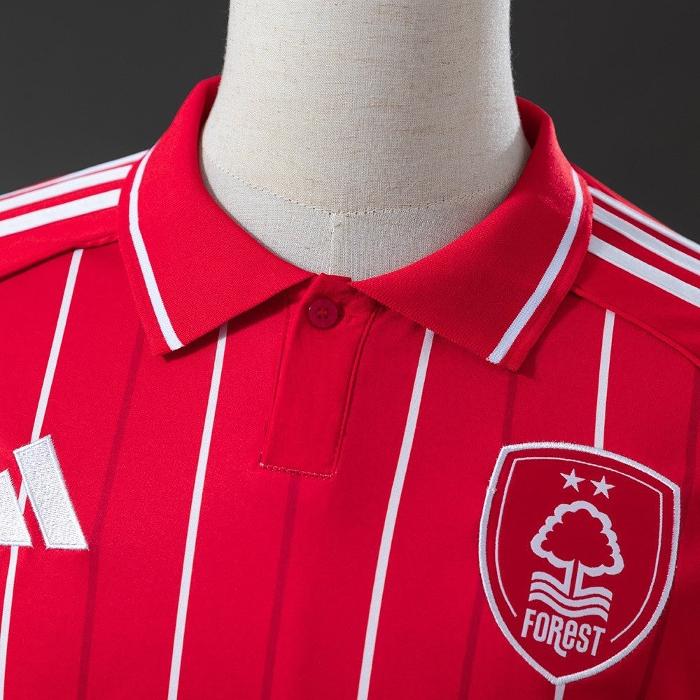 Nottingham Forest Jersey 25/26 Home Football Kit Fans Version