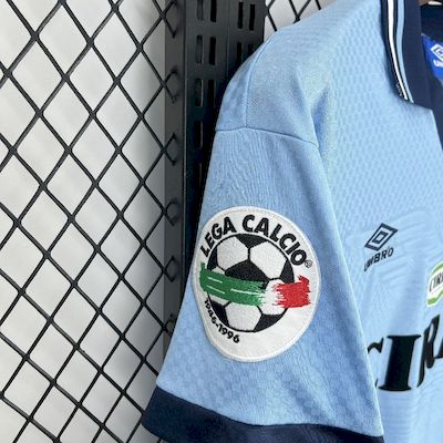 Retro Lazio Jersey 1996-97 Home Football Kit Soccer Shirt