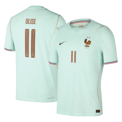 OLISE #11 Mens France World Cup Away Jersey 2026 - Player Version (Slim Fit)