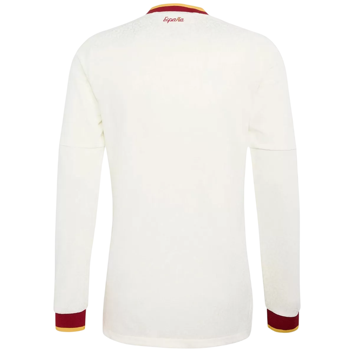 Mens Spain World Cup Away Long Sleeve Jersey 2026