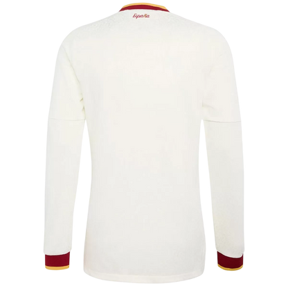 Mens Spain World Cup Away Long Sleeve Jersey 2026