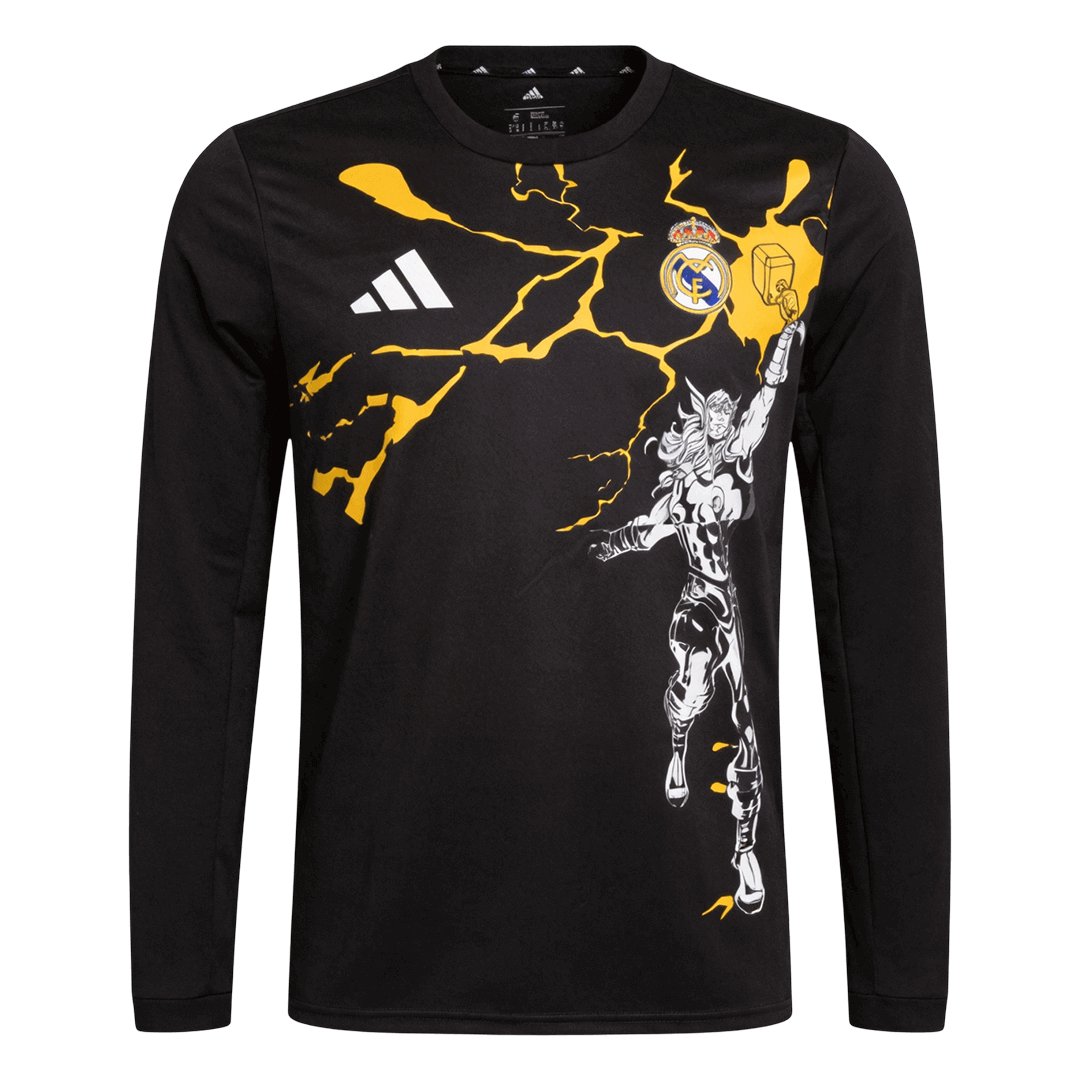 Mens Real Madrid Long Sleeve Jersey 2025/26