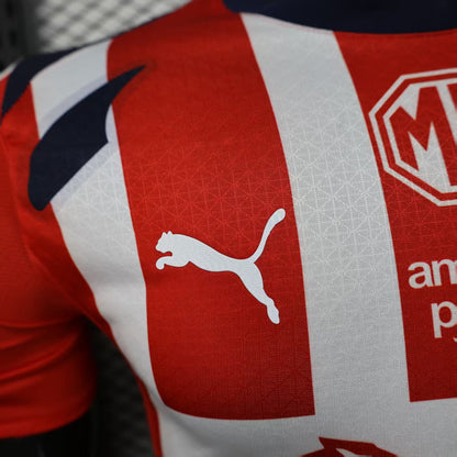 Player Version Chivas Jersey 25/26 Home Football Kit Soccer Jersey