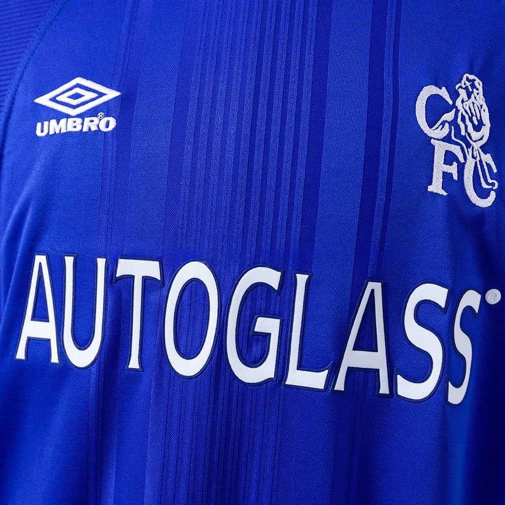 Chelsea Jersey 1999-01 Home Retro Kit