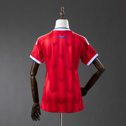 Women Chile Home Jersey 2026 Football Kit Soccer Shirt