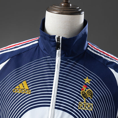 France Windbreaker 2005-06 Retro Football Soccer Jacket