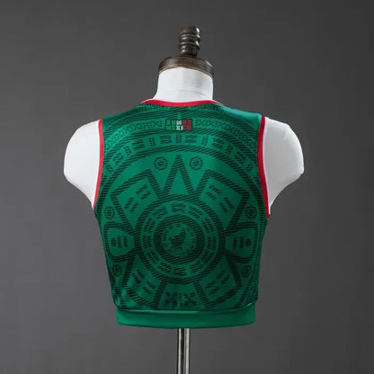 Women Mexico Home Vest 2026 World Cup Football Kit Soccer Shirt