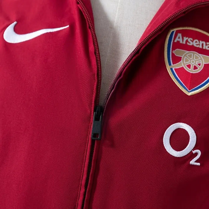Arsenal Windbreaker 2005-06 Football Kit Soccer Jersey