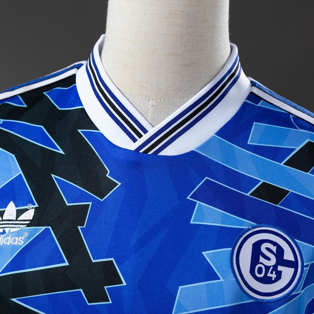 Schalke 04 Jersey 1992-93 Home Retro Football Kit