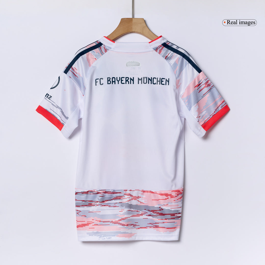 Kids Bayern Munich Away Full Kit 2025/26