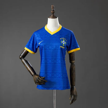 Women Brazil Home Jersey 2026 World Cup Special Football Kit Soccer Shirt