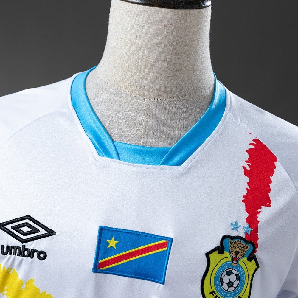 Congo Jersey 2026 World Cup White Blue Football Kit