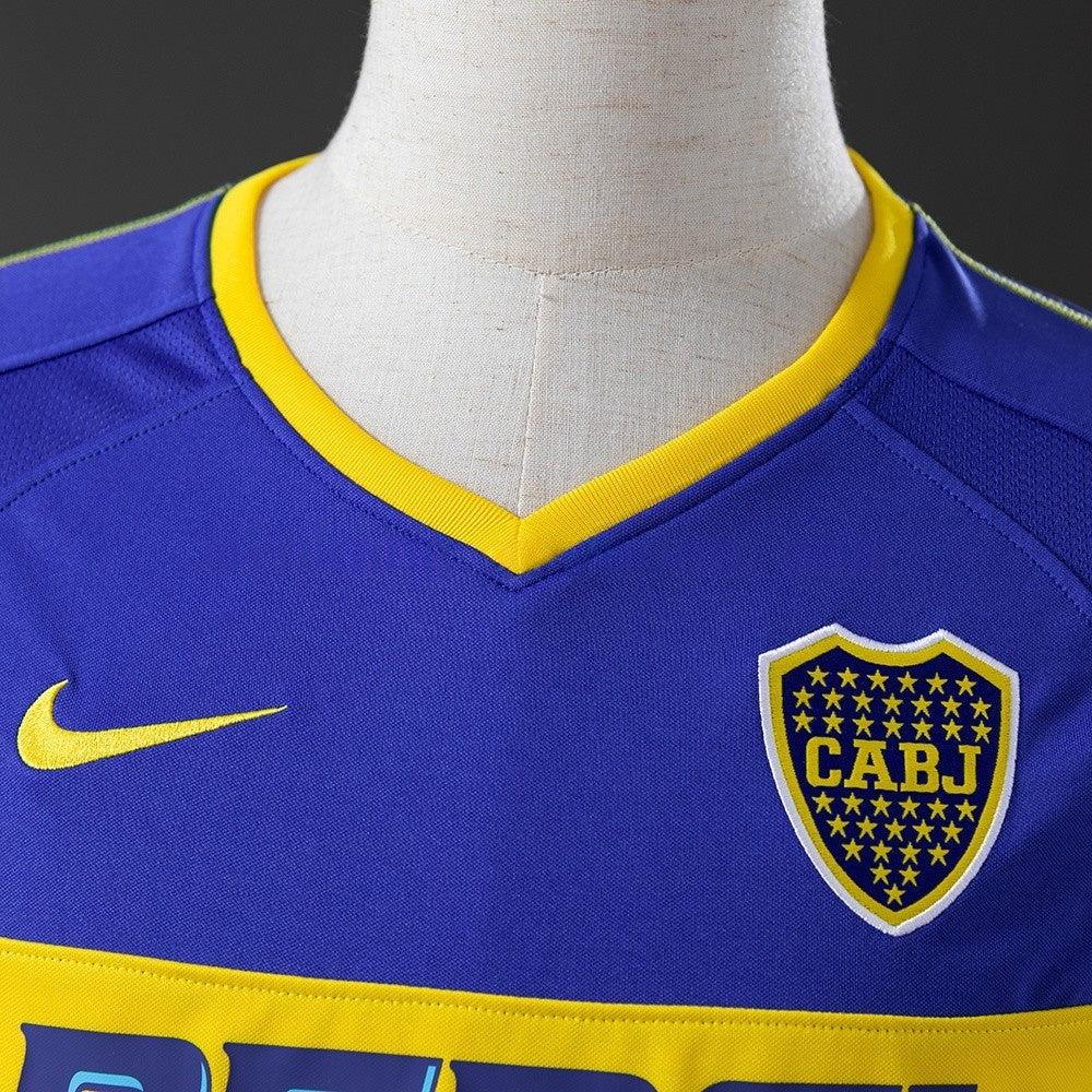 Boca Juniors Jersey 2003-04 Home Retro Football Kit