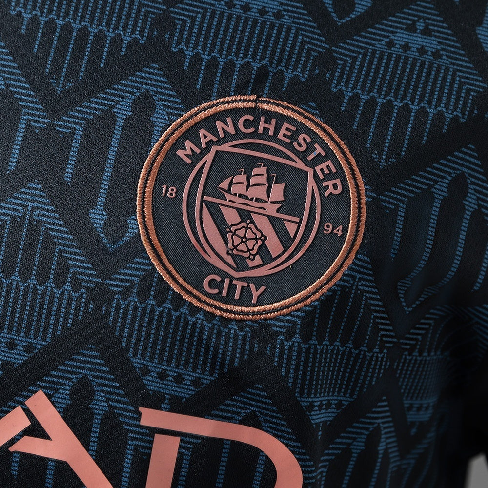 Manchester City Away Jersey 2020-21 Retro Football Kit Soccer Shirt