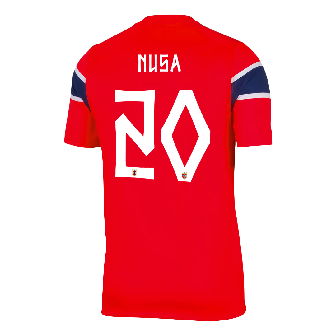 NUSA #20 Mens Norway World Cup Home Jersey 2026