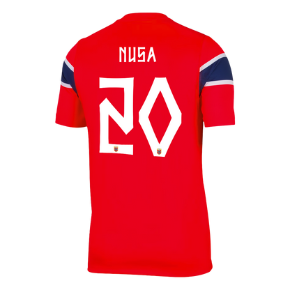 NUSA #20 Mens Norway World Cup Home Jersey 2026