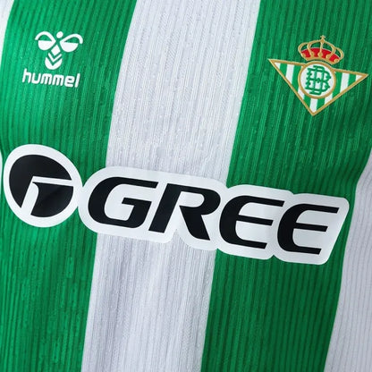 Real Betis Jersey 25/26 Home Football Kit Player Version