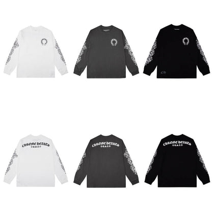 Chrome Hearts Men's Long-Sleeve T-shirtSweatshirt K8005