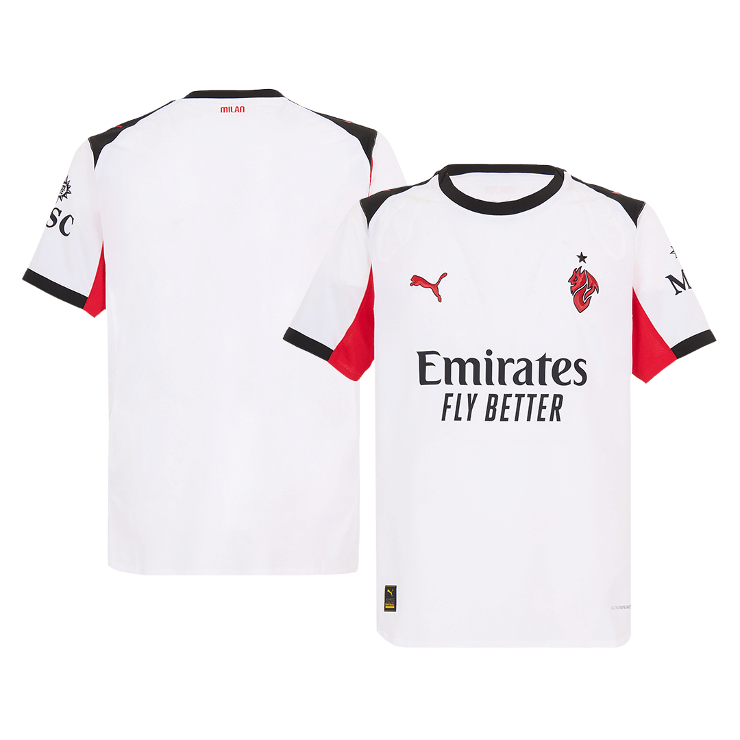 Mens AC Milan Away Jersey 2025/26 - Player Version (Slim Fit)