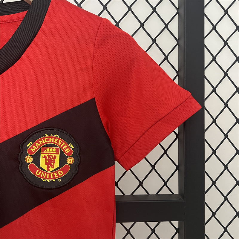Retro Kids Manchester United Home Jersey 09/10