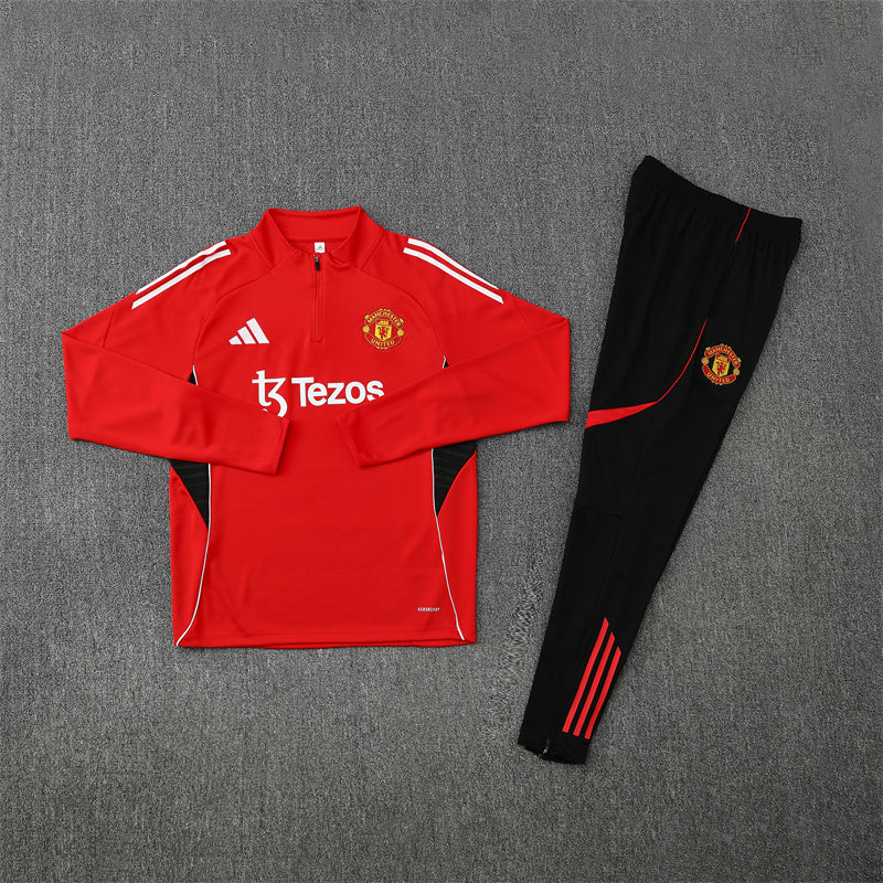 Manchester United Training Tracksuits 25/26 Football Kit Soccer Jersey