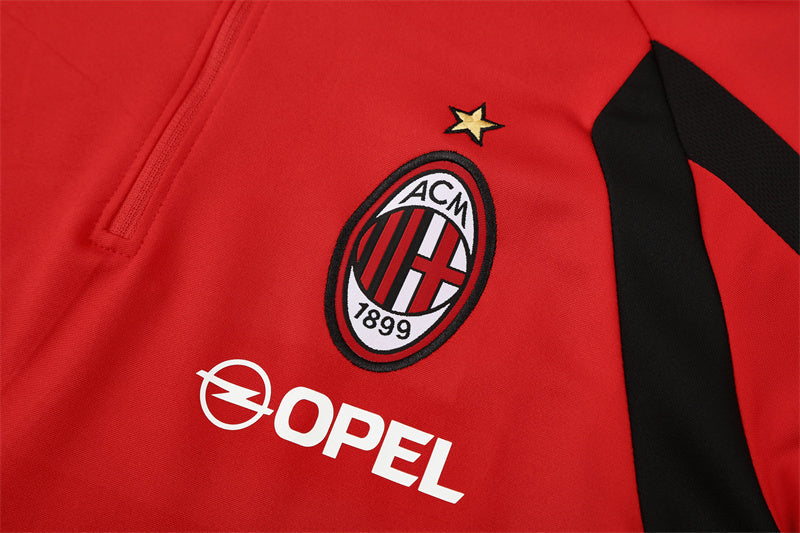 Retro AC Milan Training Tracksuits 2005-06 Football Kit Soccer Jersey