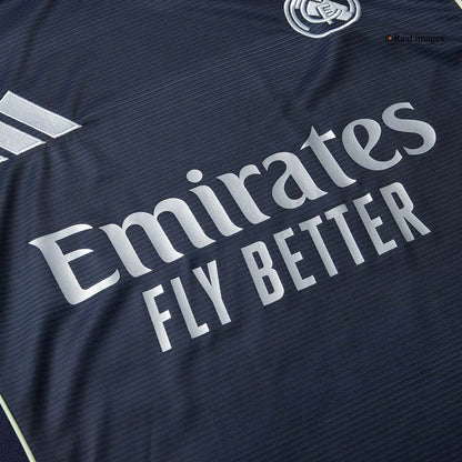 Mens Real Madrid Away Long Sleeve Jersey 2025/26