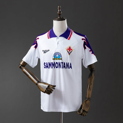 Fiorentina Jersey 1995-96 Home Retro Football Kit