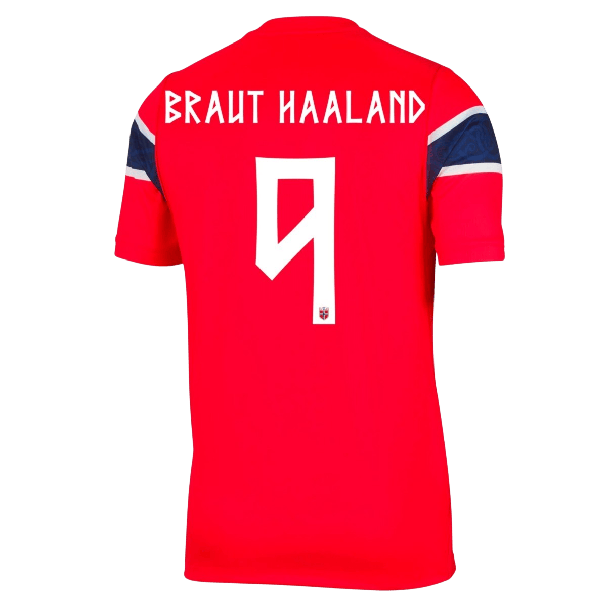 BRAUT HAALAND #9 Mens Norway World Cup Home Jersey 2026 - Player Version (Slim Fit)