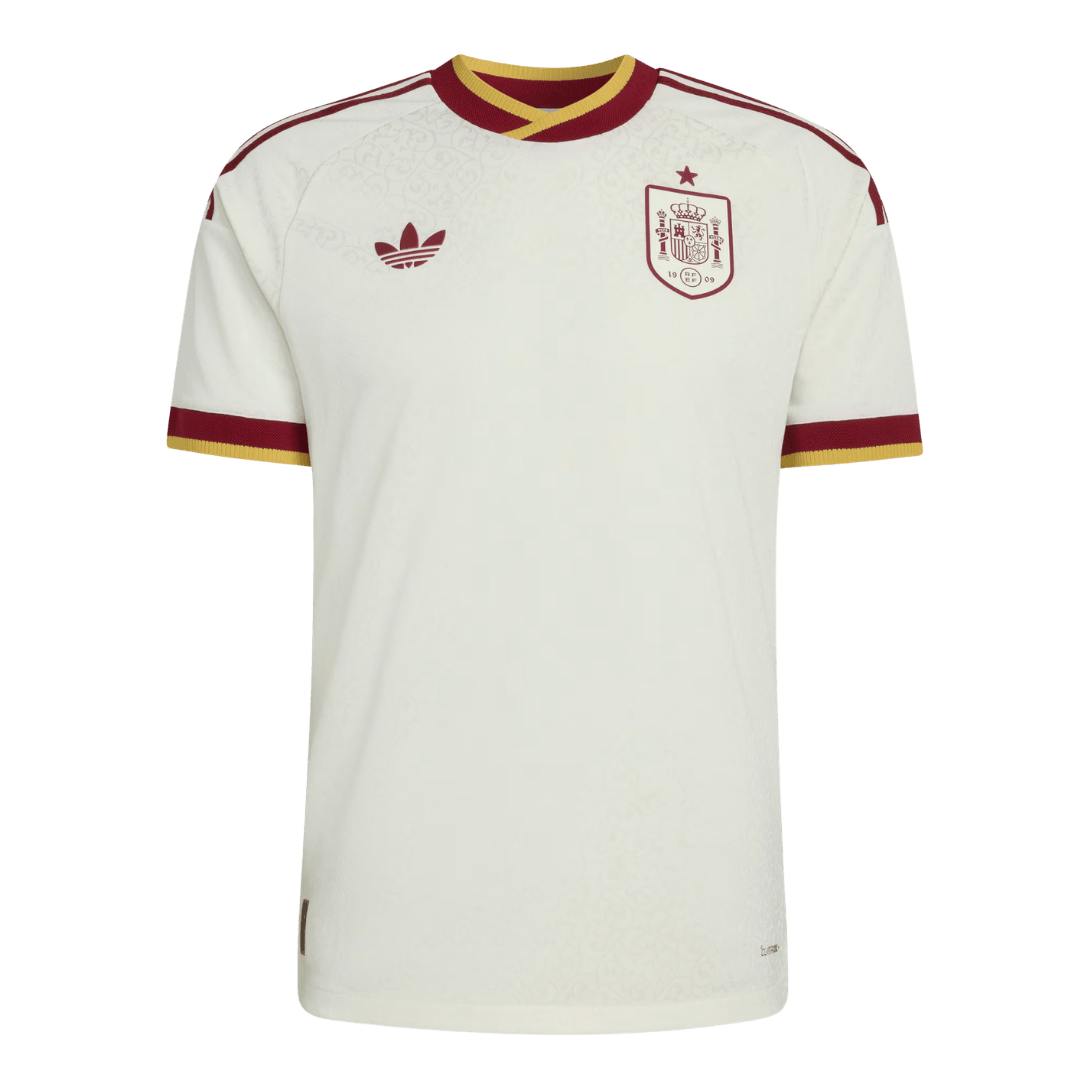 Mens Spain World Cup Away Jersey 2026 - Player Version (Slim Fit)