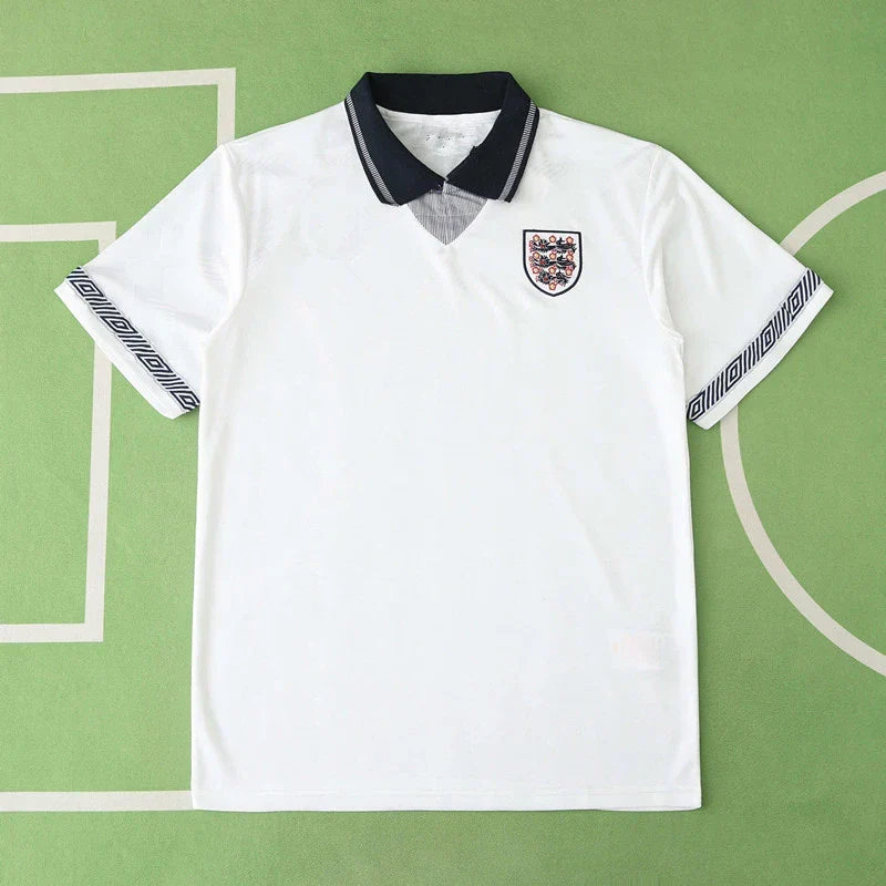 England National Team Home Retro Fan Version 1990 Season Jersey