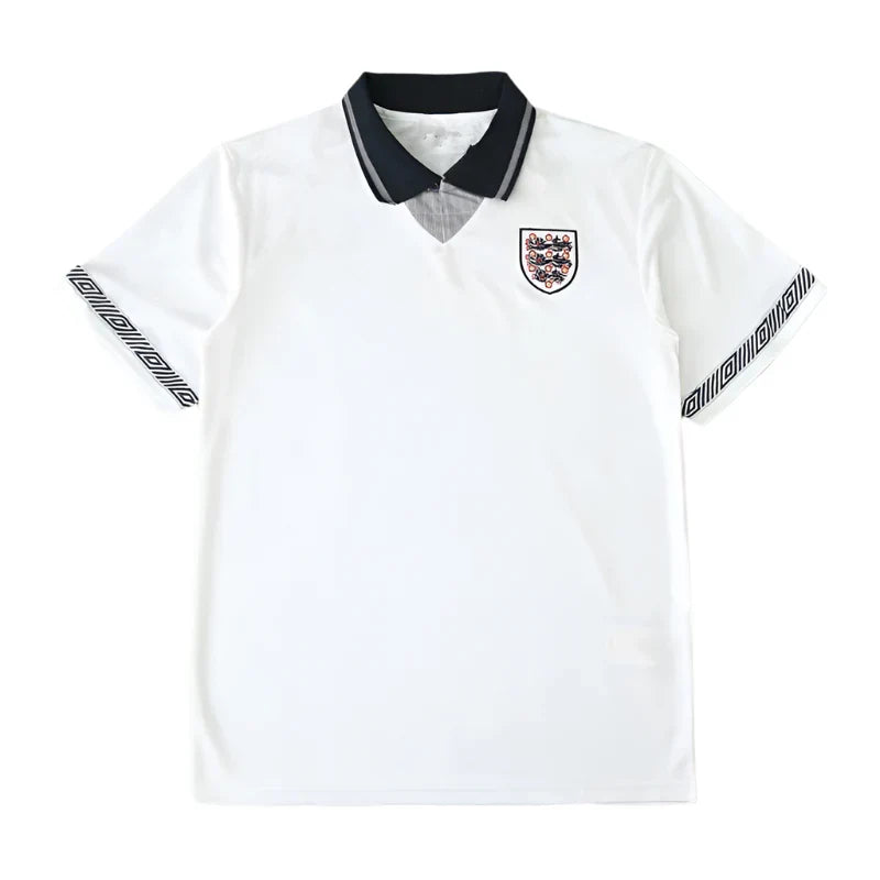 England National Team Home Retro Fan Version 1990 Season Jersey