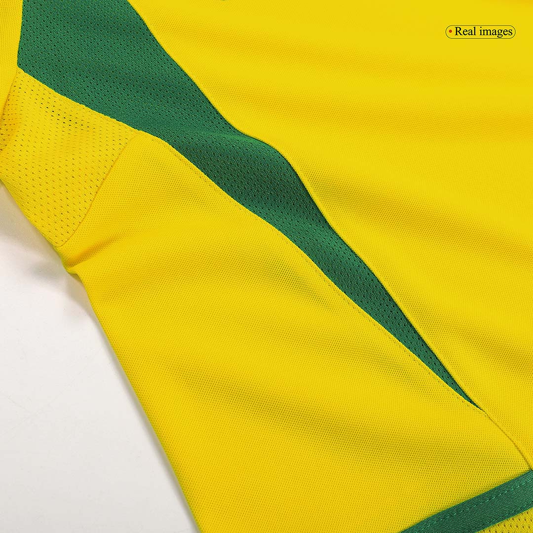Retro RONALDINHO #11 2002/03 Mens Brazil Home Jersey