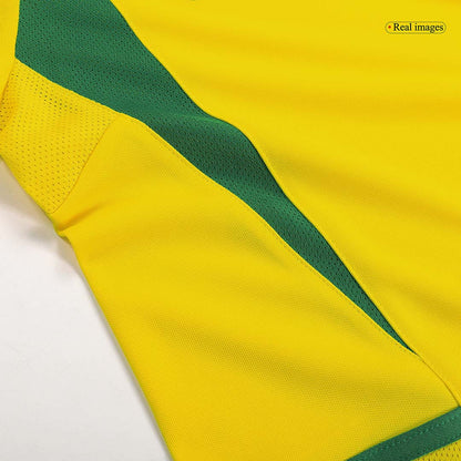 Retro RONALDINHO #11 2002/03 Mens Brazil Home Jersey