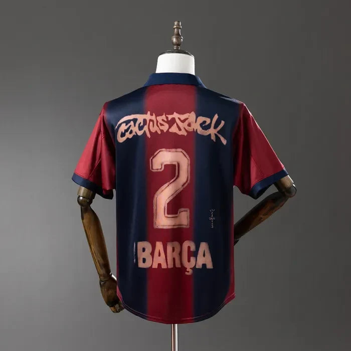 Barcelona Jersey 25/26 Travis Scott Special Football Kit