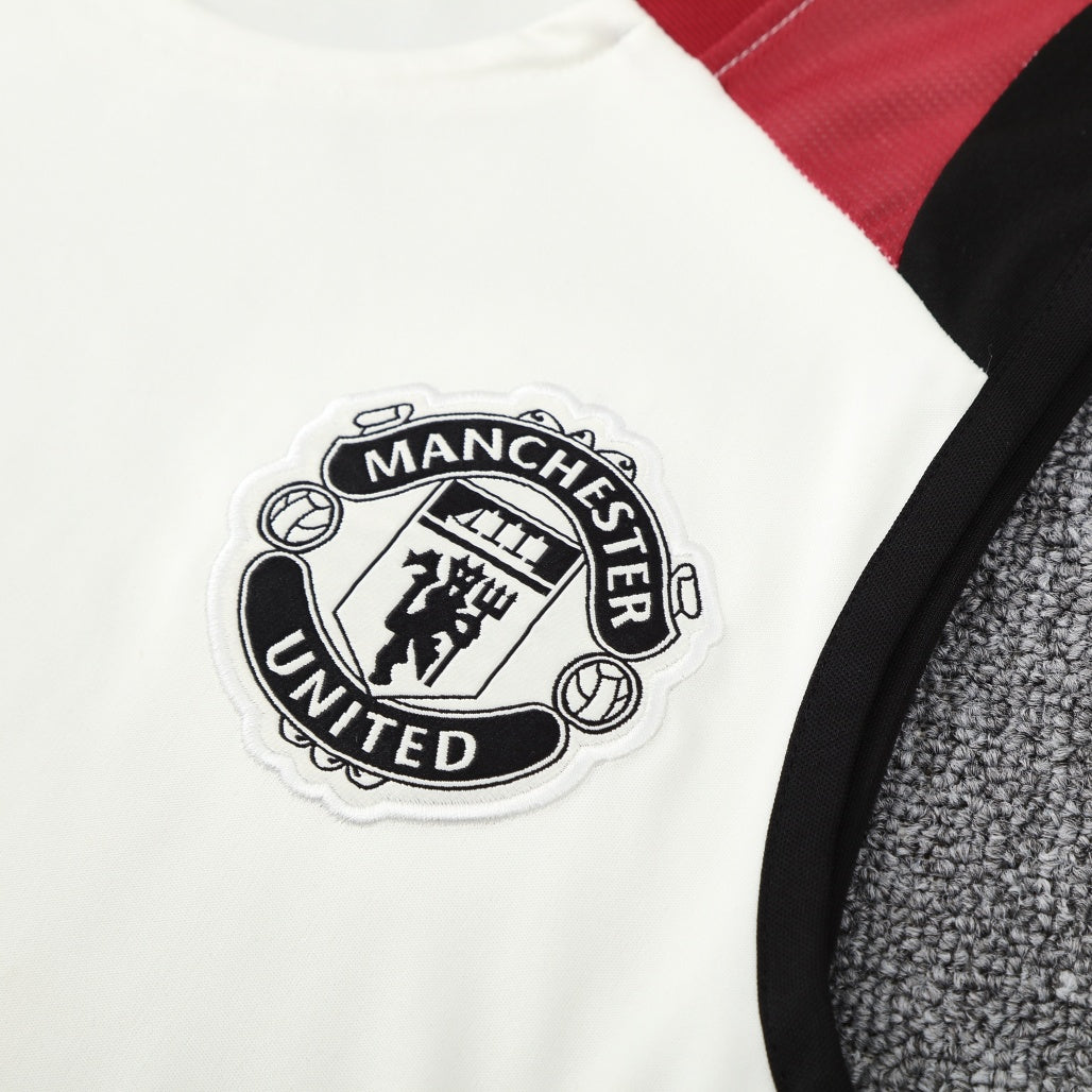 Manchester United Vest Set Training Tracksuits 25/26 Football Kit Soccer Jersey