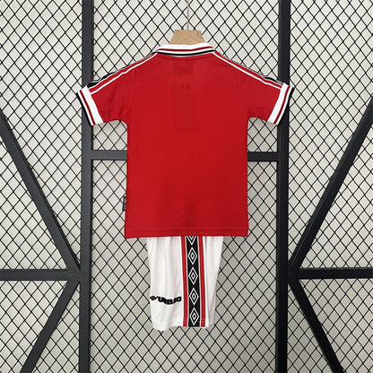 Retro Kids Manchester United Home Jersey 98/99